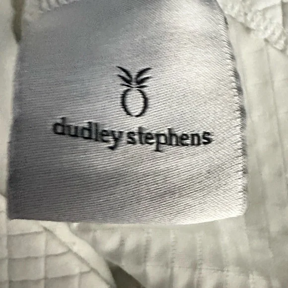 Dudley Stephens White Waffle P’town Sweatshirt with American Flag - Picture 8 of 9